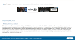Desktop Screenshot of chemical-anchors.com